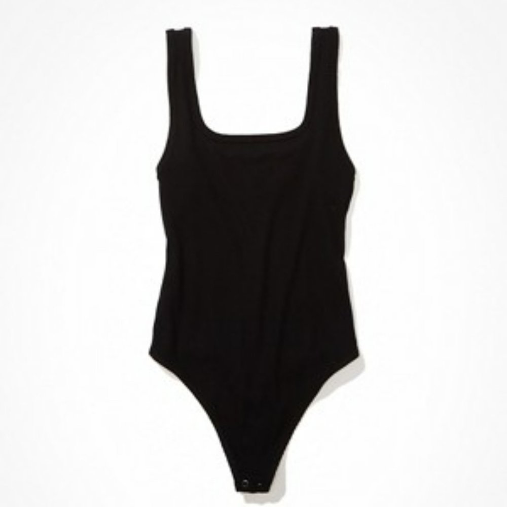 American Eagle Ribbed Sleeveless Bodysuit